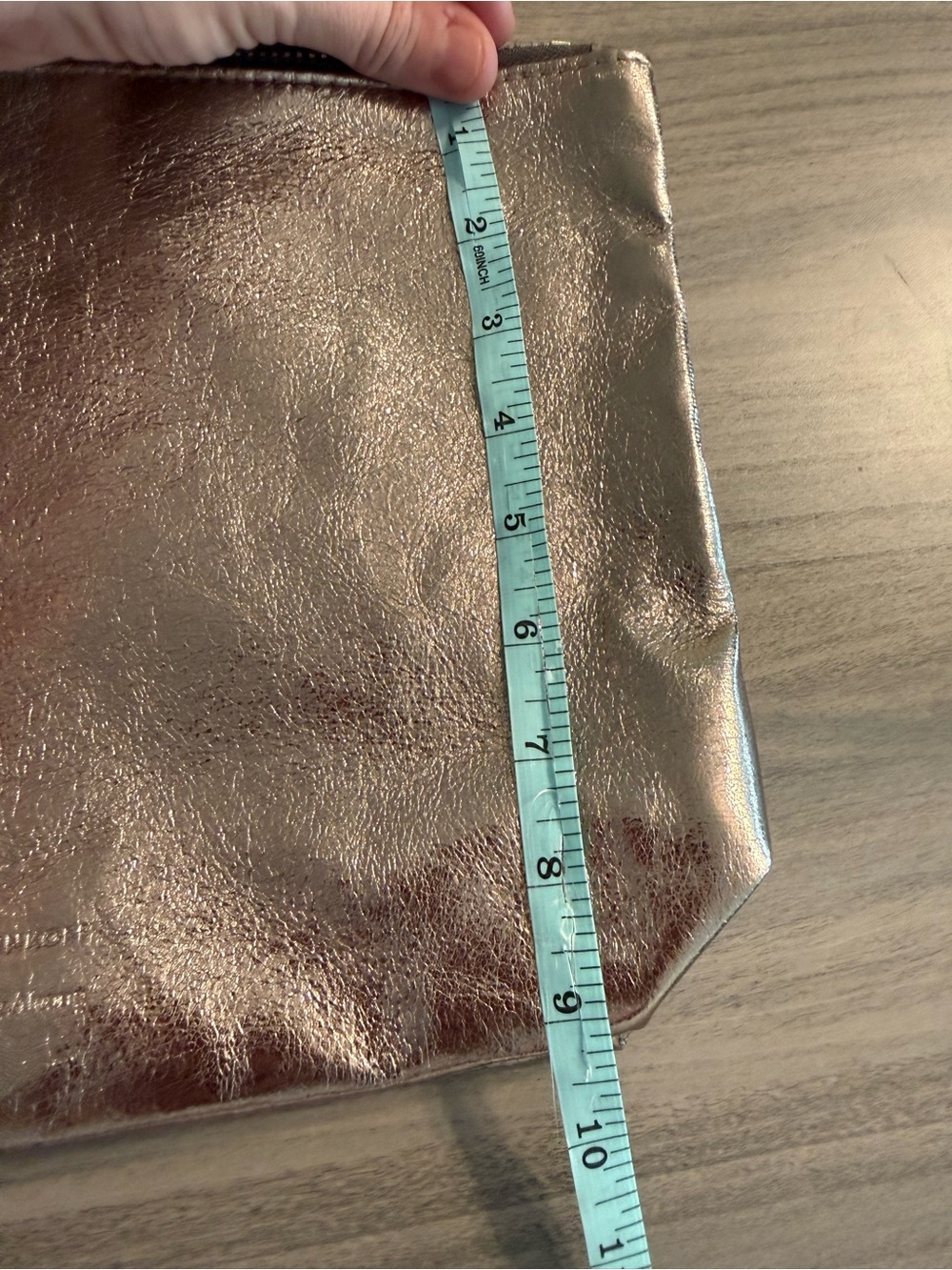 Rebecca Minkoff Metallic Pewter Fringe Clutch - Picture 6 of 6